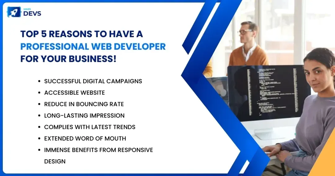 Top 5 Reasons Why Your Business Needs A Professional Web Developer!