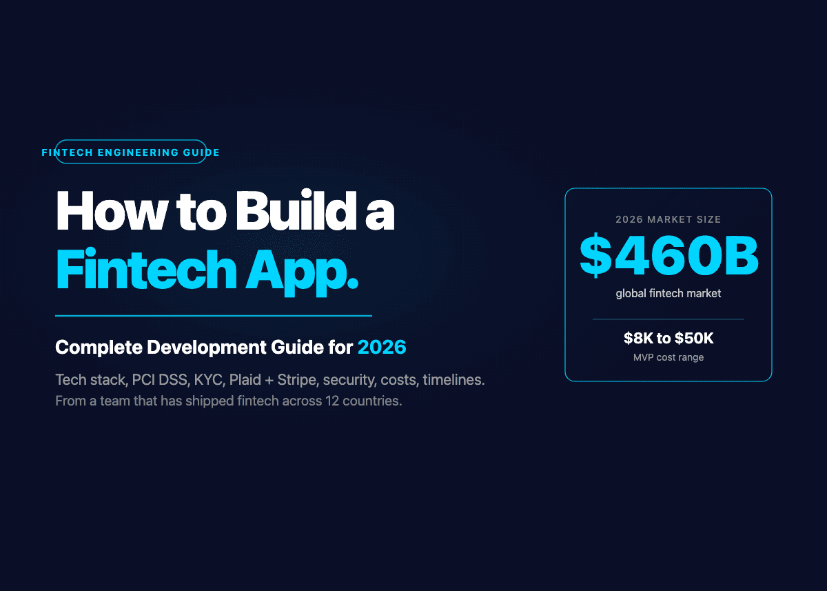 How to Build a Fintech App: Complete Development Guide for 2026